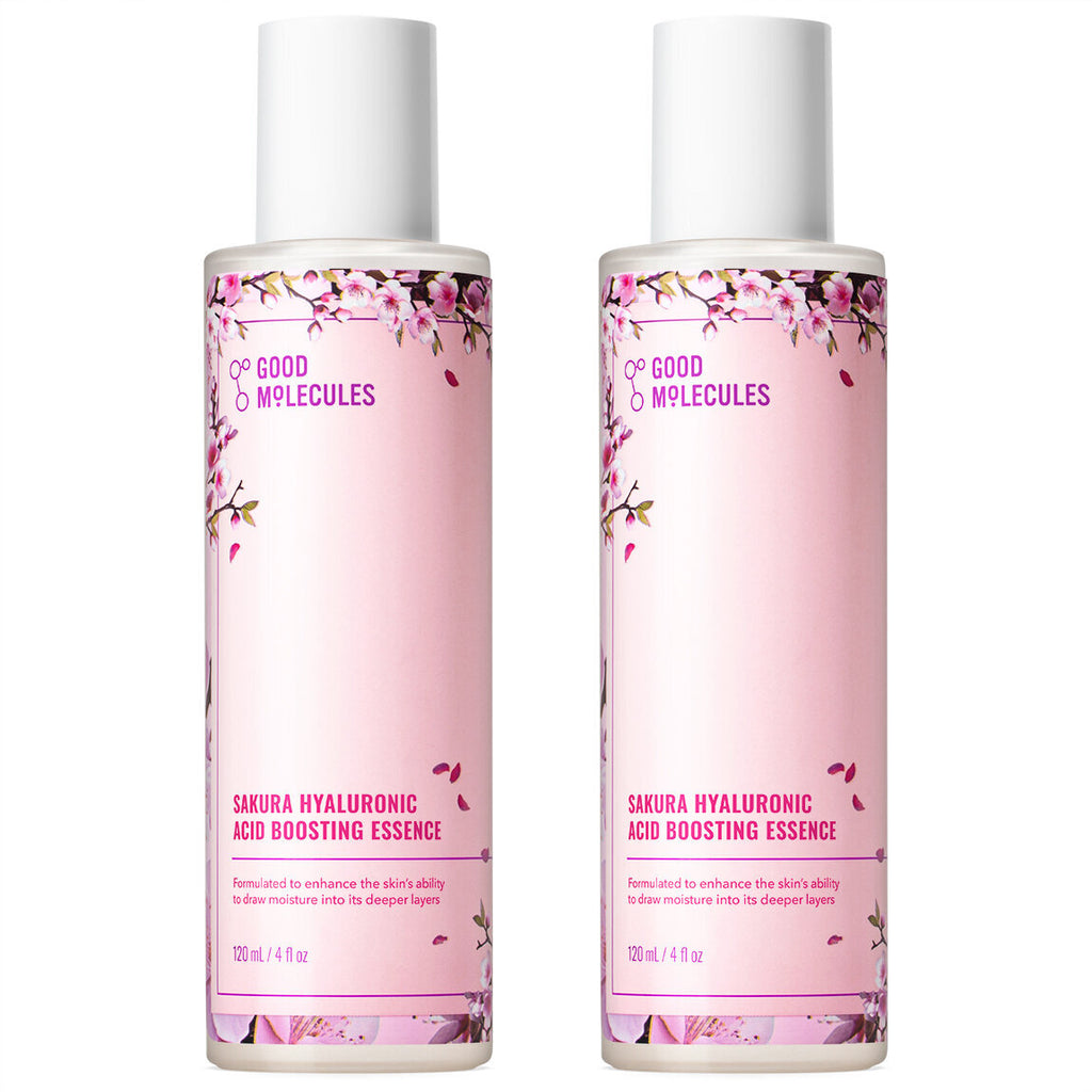Sakura Hyaluronic Acid Boosting Essence - 120ml (2-Pack)